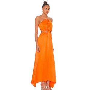 Elliatt Visitant Maxi Dress in Papaya